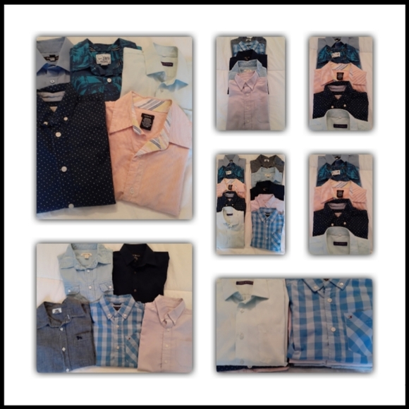 💥Host Pick💥 10 Sz 8 Boys Shirts - Picture 2 of 7